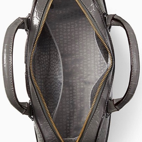 Authentic Kate Spade croc leather satchel/Crosby❤️ - Picture 7 of 8